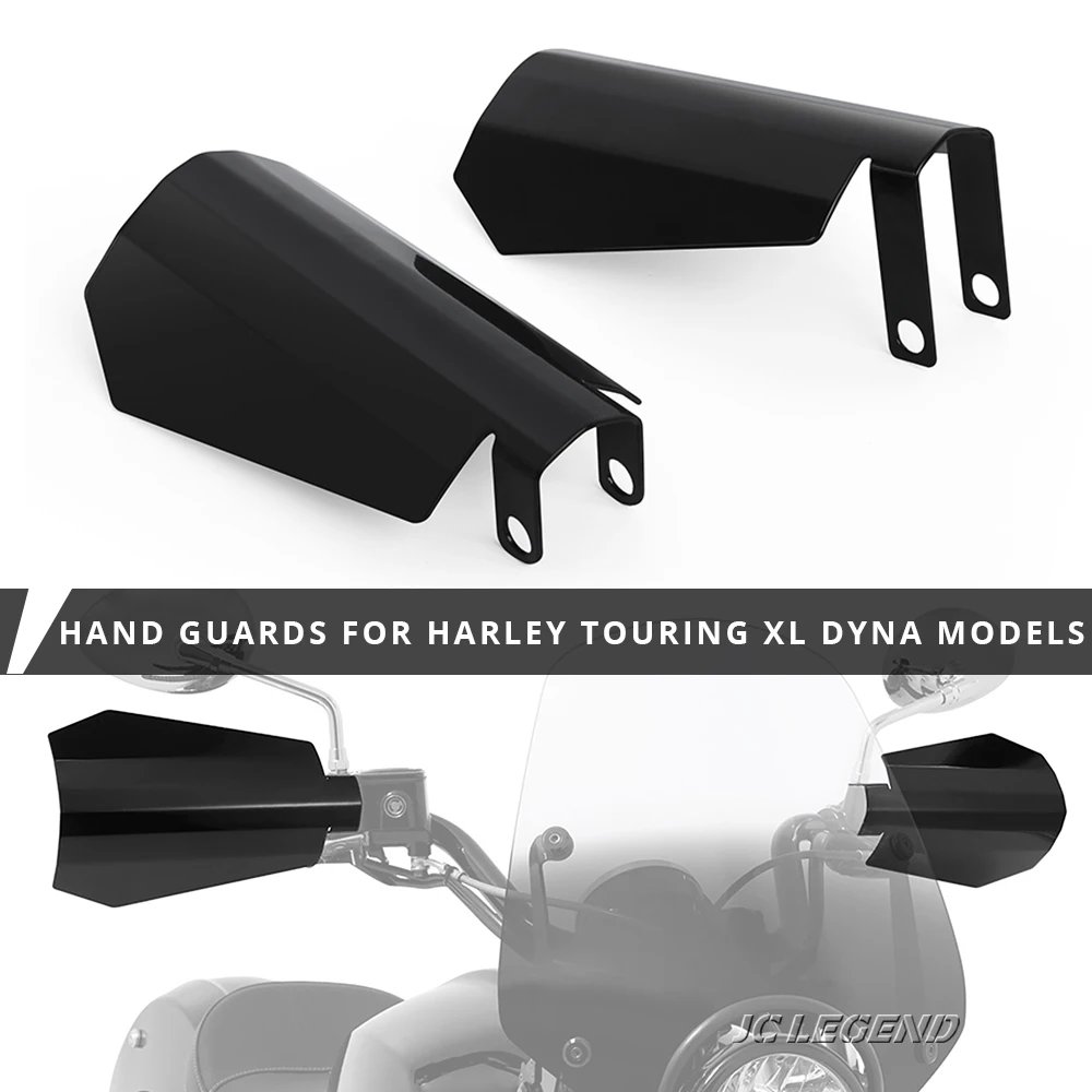 

Motorcycle Hand Guard for Harley Touring Electra Street Glide Sportster 883 Dyna FXDB 2007-2020 Black Handguard Hand Protector