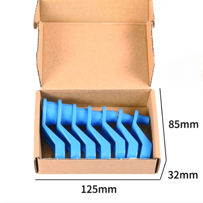 Zestaw narzędzi do demontażu samochodu 7 szt., narzędzie do usuwania przewodów paliwa klimatyzacji, narzędzie do szybkiego demontażu przewodów olejowych klimatyzacji, dla pracownika konserwacyjnego.