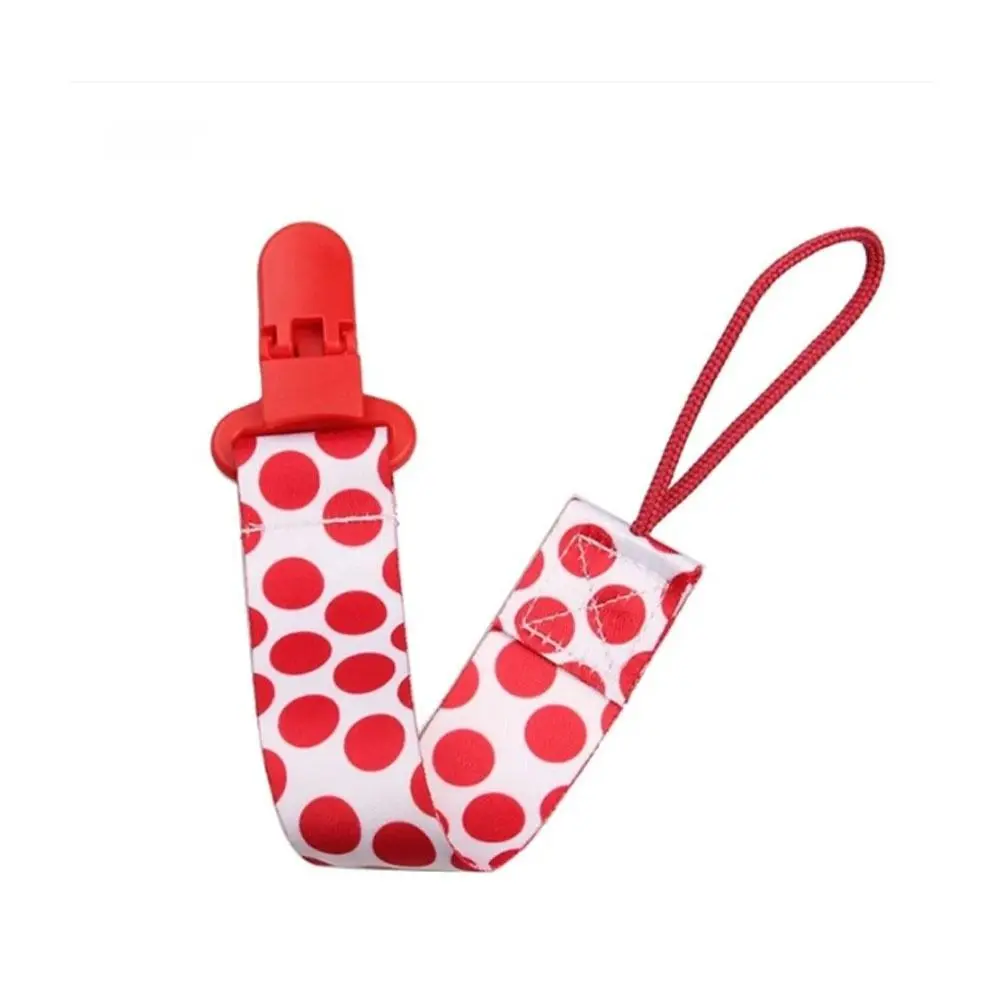 Portale Anti-lost Pacifier Chain Infant Teething Safe Pacifier Holder Chain Cartoon Teether Strap