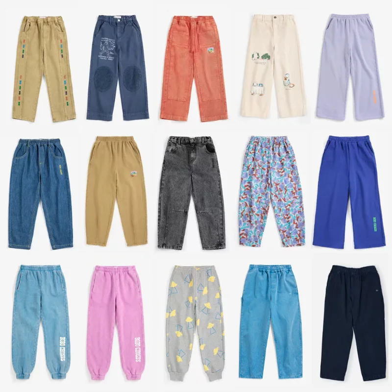 Kids' Pants – 2026 Fall/Winter BC Collection Casual Pants for Boys & Loose Jeans for Girls Boys' Casual Trousers & Girls