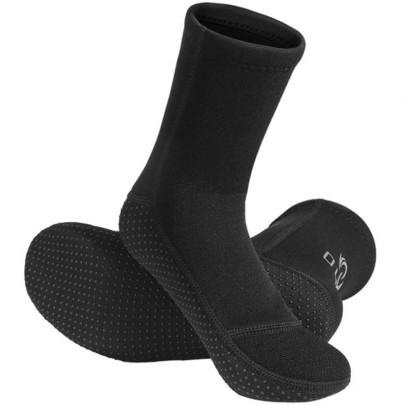 Neue 3mm Tauchen Neopren Socken Anti Slip Warm Kalt-proof Neoprenanzug Surfen Schnorcheln Wasser Sport Tauchen Socken