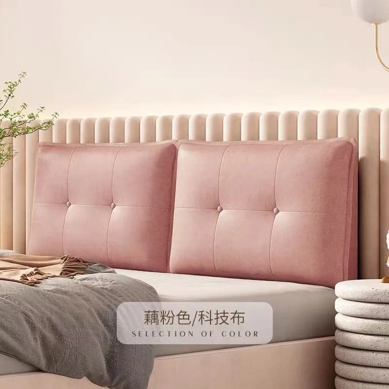 No headboard, soft bag, wall-attached self-adhesive bedroom, sponge bed backrest, leave-in modern simplicity