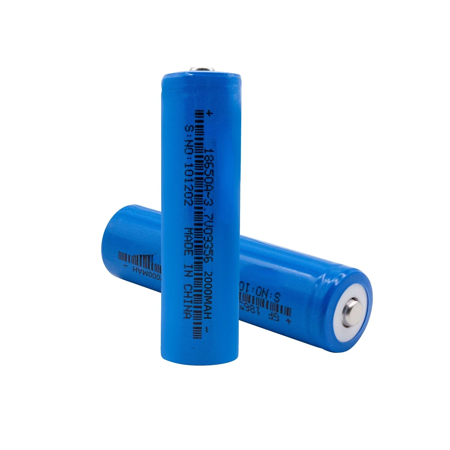 Rechargeable Batteries High capacity 3.7V 18650 battery 2000mAh  Li-lion  18650 lithium battery