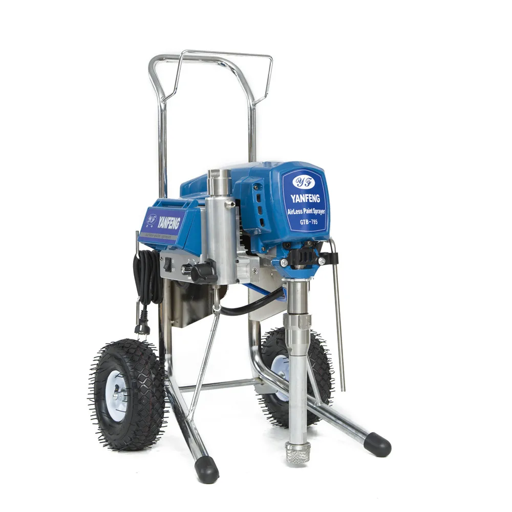 เครื่องพ่นสีแบบไร้อากาศสำหรับงานตกแต่งหลังคาแรงดันสูงยี่ห้อหยานเฟิง