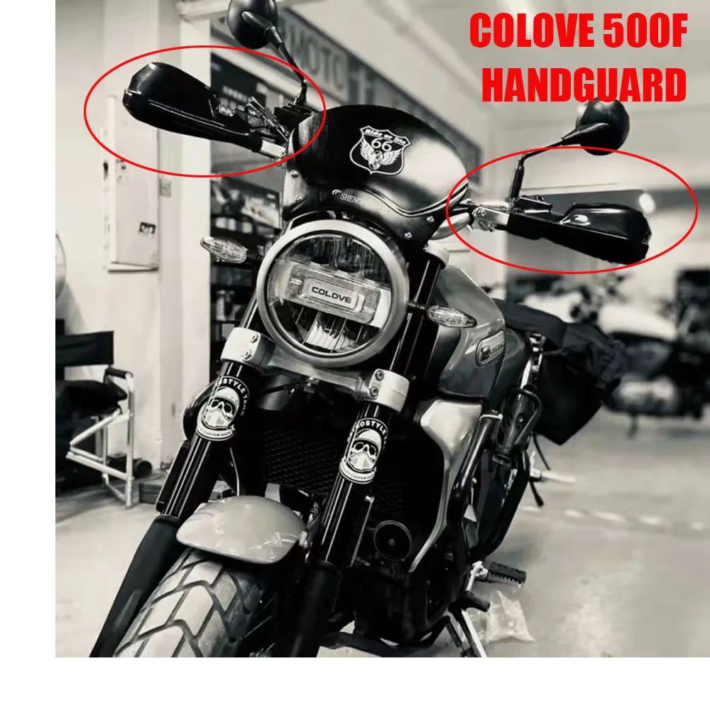 

Motorcycle Handguards For Colove 500F KY500F Handlebar Guards Hand Guard