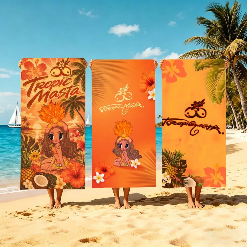 Singer Karol G Towel Microfiber Beach Towel Quick Dry Absorbent Soft for Swimming Yoga Resort Travel Camping