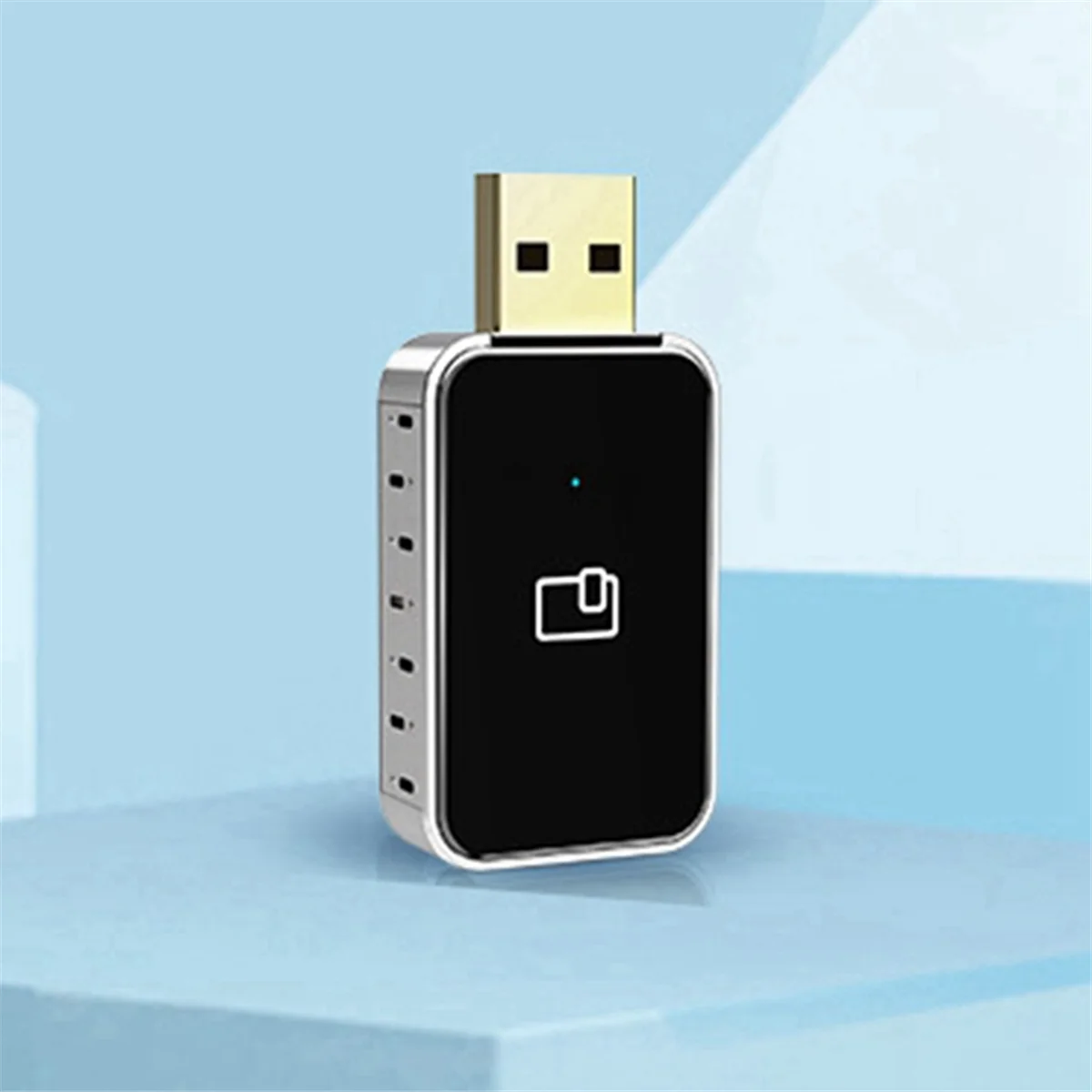 COTS-tWireless AUTO&CARPLAY 2-in-1-Autoadapter Sprachassistent Drahtloser Mini-Box-Adapter Android 11+