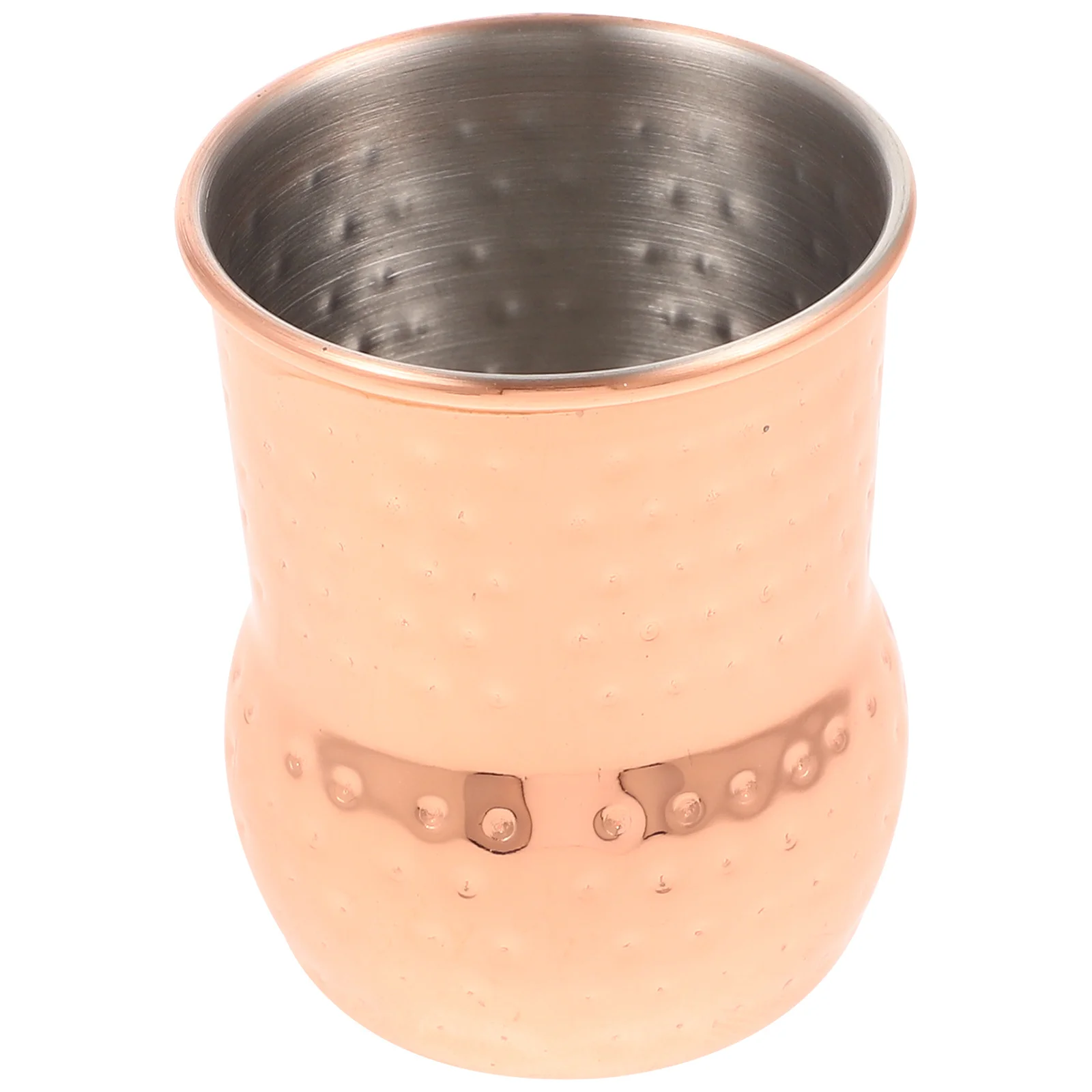 

Rose Gold Cocktail Cup Stainless Steel Wine Glass Smooth Household Drink Cup For Coffee Beer Juice Multi-Function Water