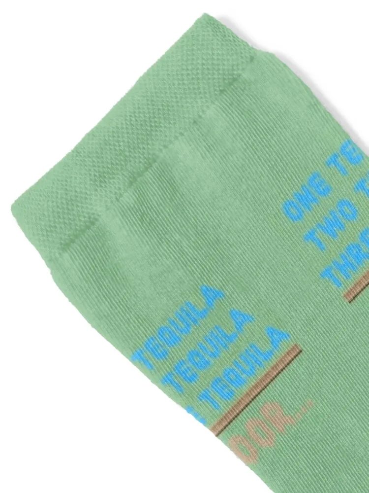 One Tequila, Two Tequila, Three Tequila, Floor Socks loose Soccer basketball Men Socks Women's