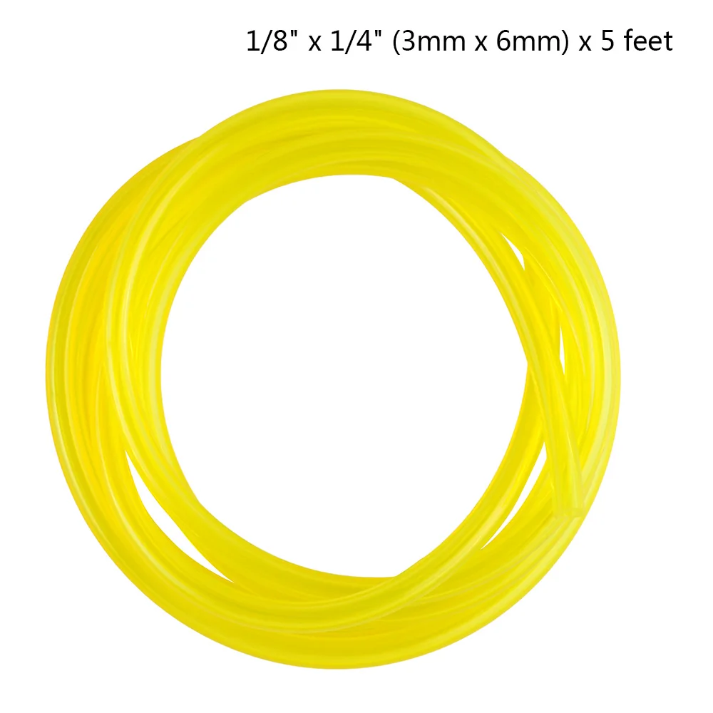 4x 1.5Meter 5 Feet Fuel Hose Gas Oil Pipe Tube Petrol Line for Chainsaw Blower Pressure Washer Trimmer 2 Cycle Gas Engine Tube - view 4