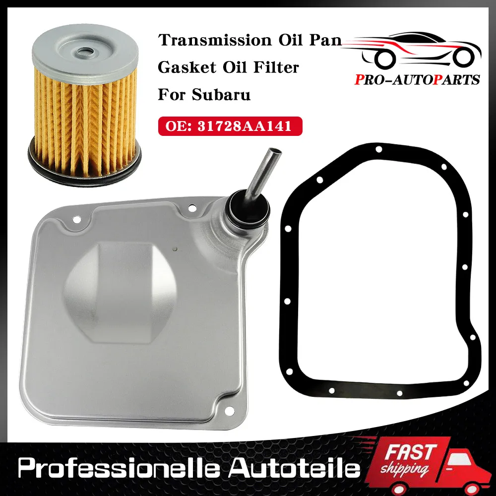 

TR580 Transmission Oil Pan Gasket Oil Filter For Subaru 2.0 2.5L 31728AA141 NEW