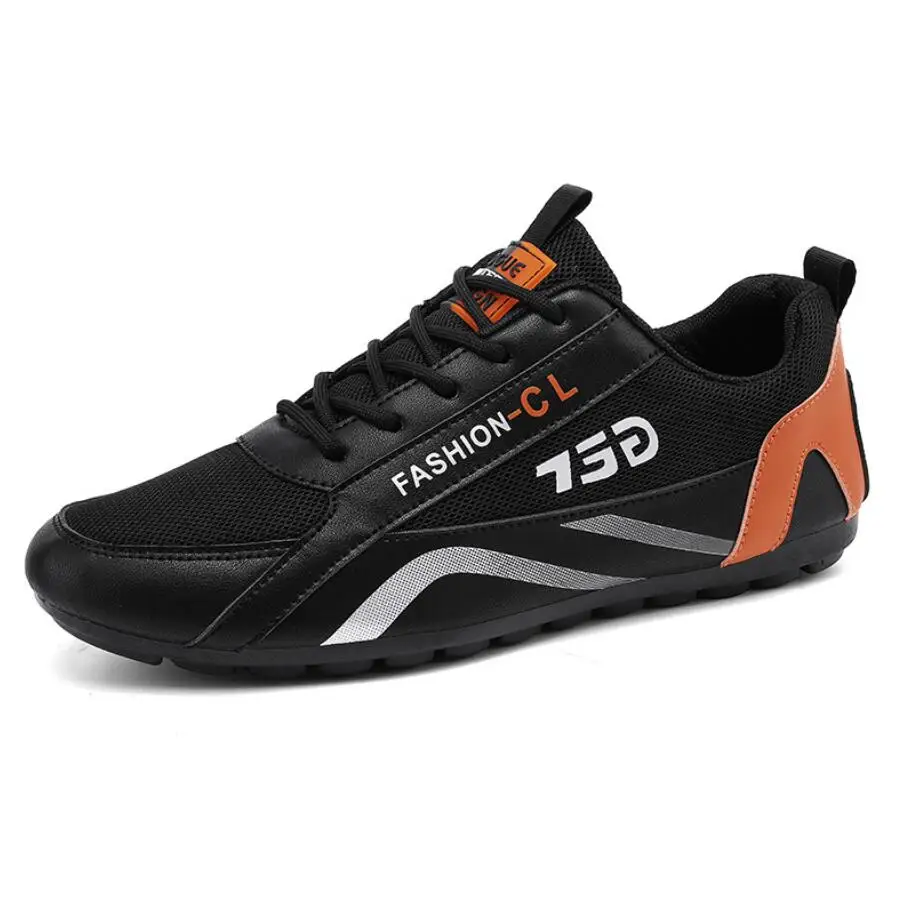 Spring Fashion Men Casual Anti-Slip Running Shoes Soft Bottom Mesh Breathable Sneakers Trendy Men Athletic Shoes Tenis Masculino