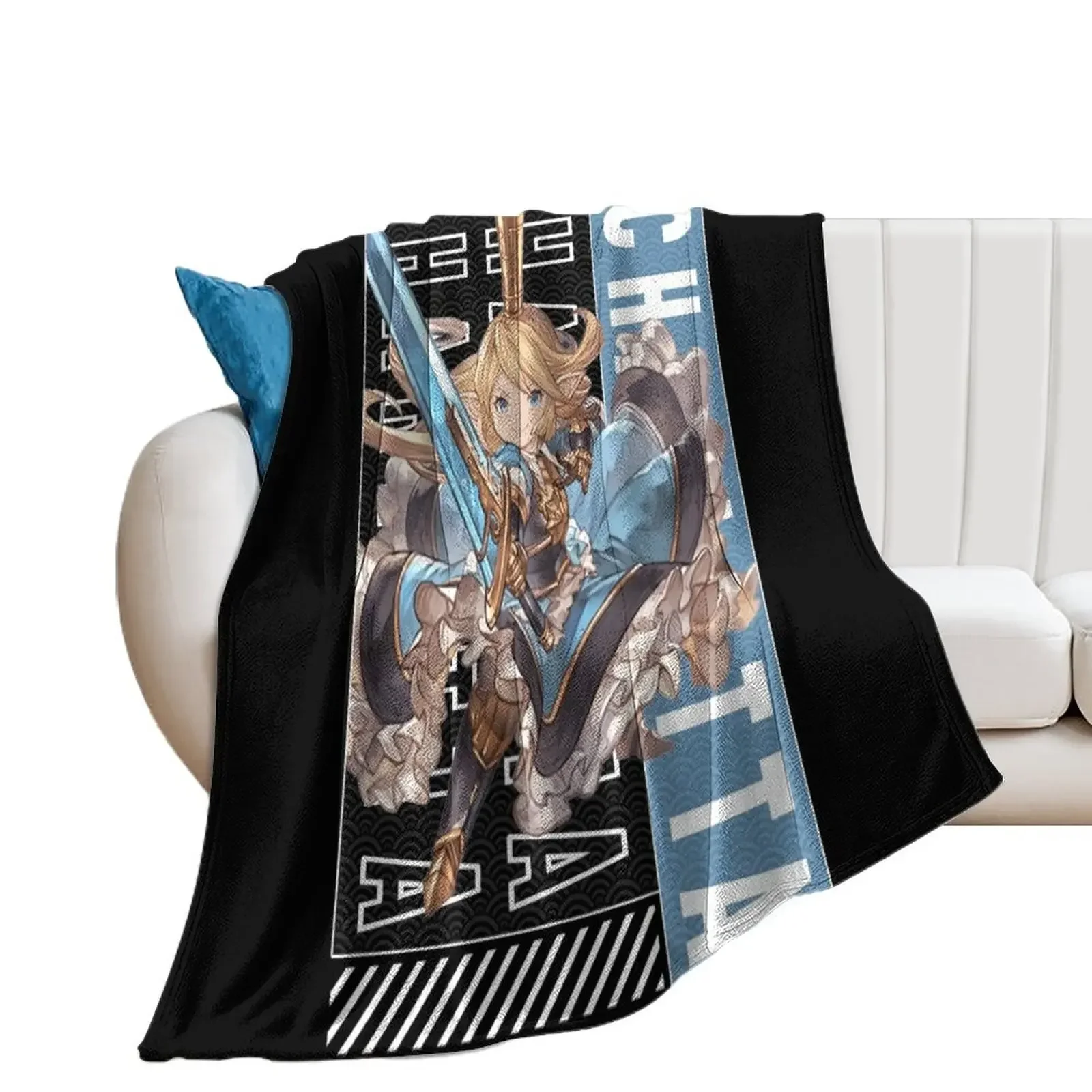 

Charlotta | Granblue Fantasy The Animation Throw Blanket Bed linens decorative Multi-Purpose Single Blankets