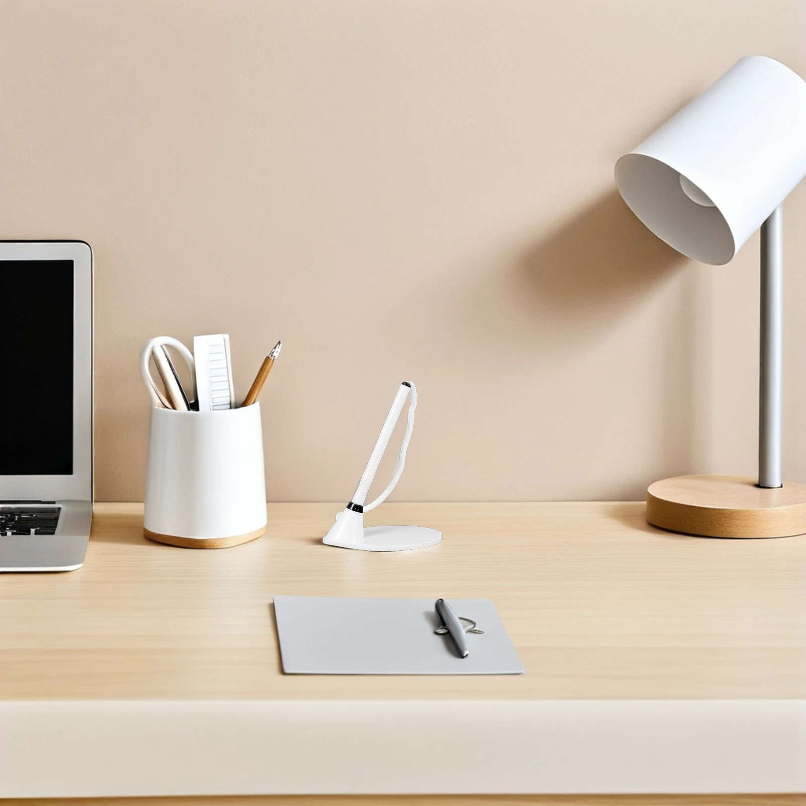 

Plastic Counter Pens With Cord Secure Ballpoint Pen For Office Workplace School Desktop Use Ergonomic Smooth Writing