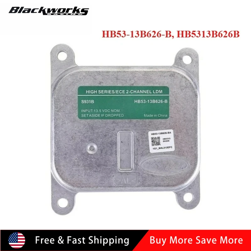 

HB53-13B626-B, HB5313B626B Блок управления полным светодиодным модулем фар для Ford Explorer 2016-2019 Silver