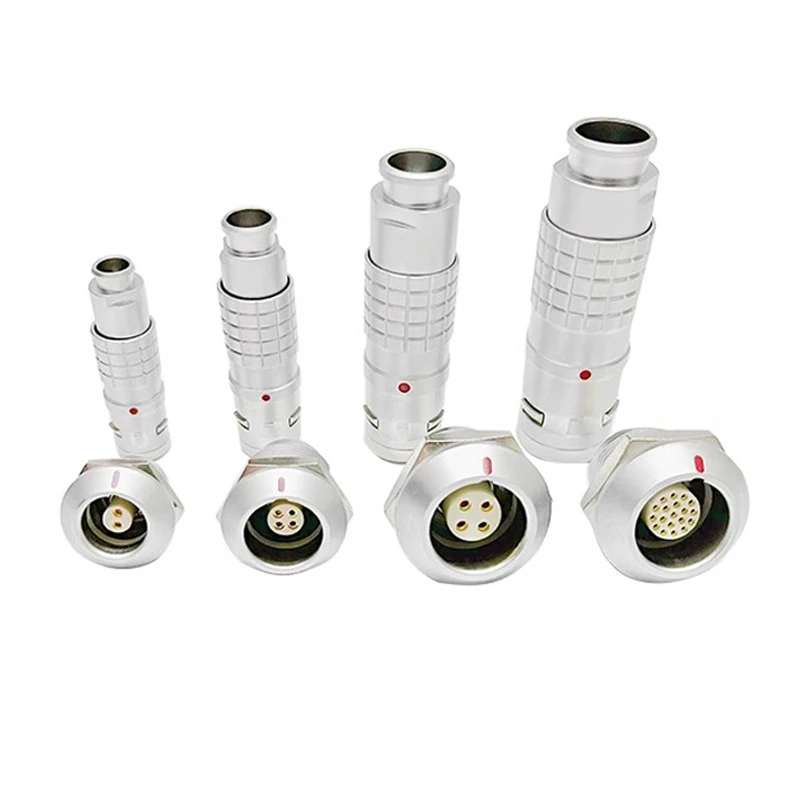 FGG EGG 0K 1K 2K Push-pull Self-locking Connector Compatible with Remo Plug IP68 FGG Male Aviation Plug EGG Female Socket