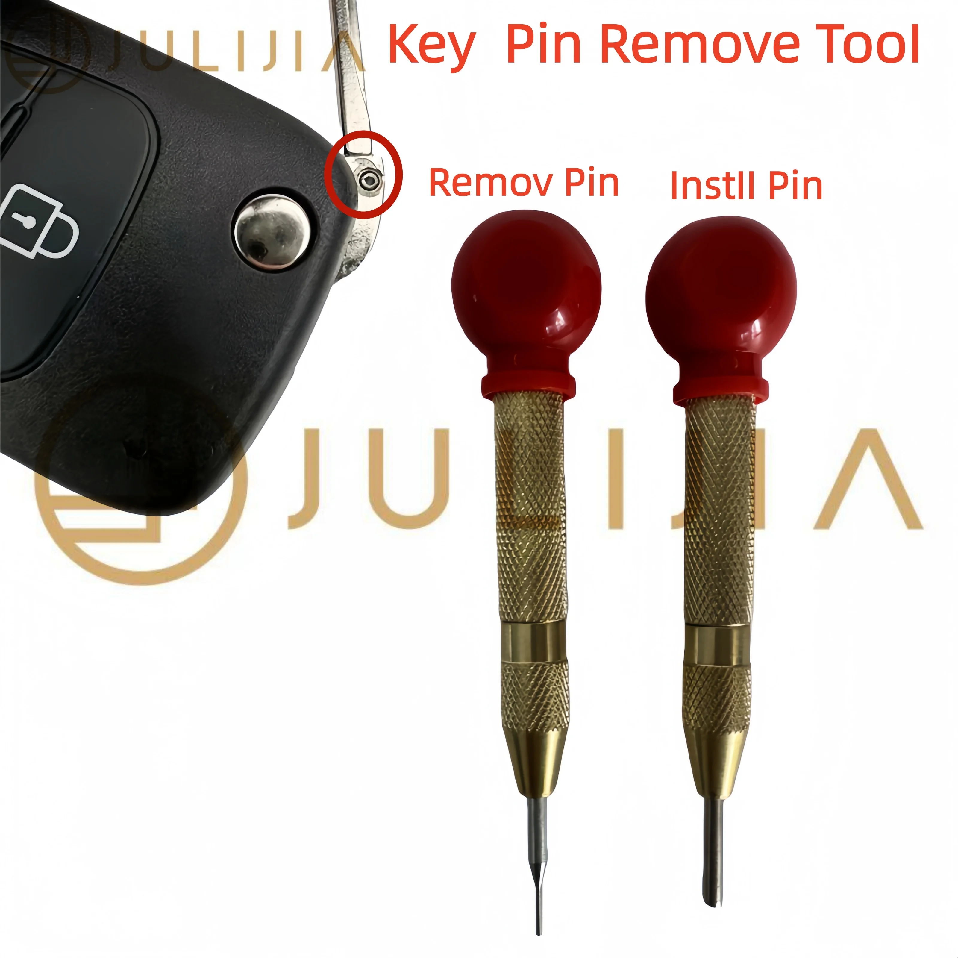 for Foldable Remote Keys | 2025 Upgrade Precision Disassembly Set Locksmith Multifunctional Pin Removal & Fixing Tools