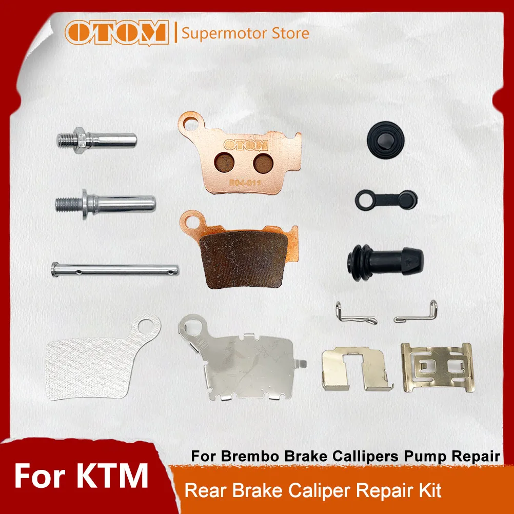 OTOM Motorcycle Rear Brake Caliper Spring Repair Kit For KTM EXC MXC SX SXF XC HUSQVARNA FC FE TC TE Brembo Brake Callipers Pump