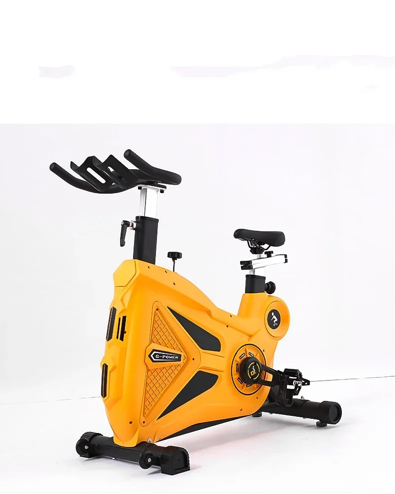 Gym commercial magnetic control fitness bike indoor three-generation dynamic bike home silent sports pedal bike