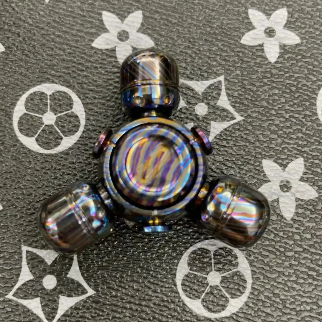 MUYI space-time totem space-time melting furnace Fidget spinner rotating gyro decompression toy EDC