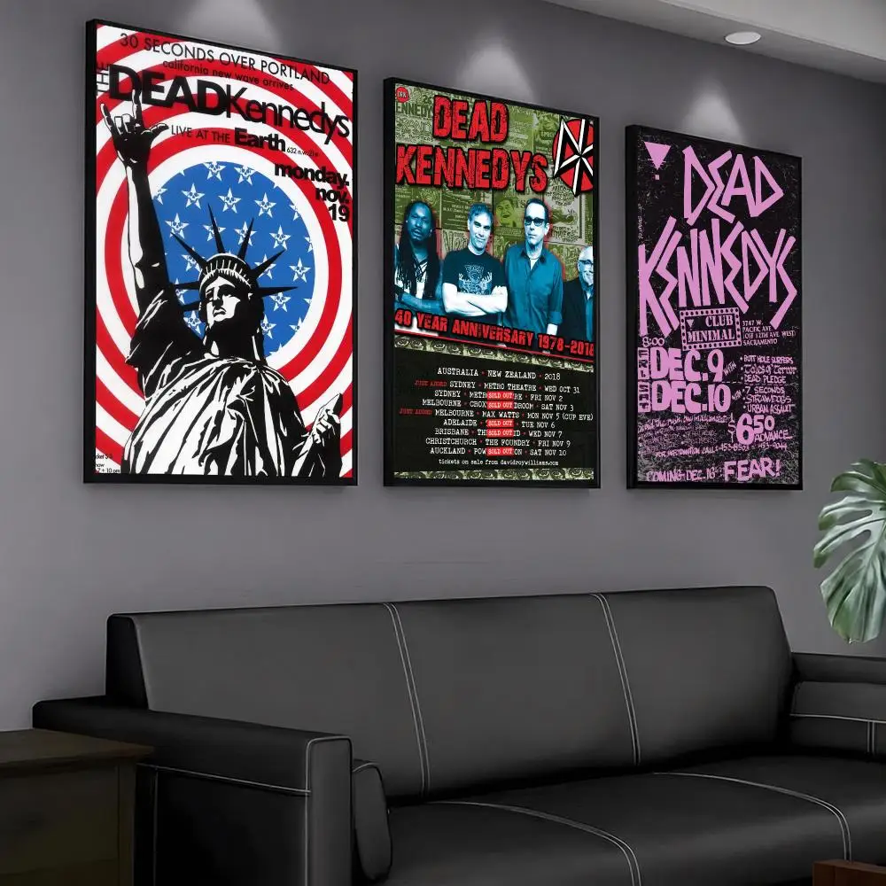 band D-Dead Kennedys-S Painting Calligraphy Artwork for Home Bedroom Office Wall Decoration Gift