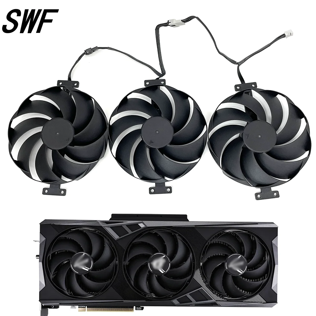 

99mm PLD10015B12H Cooling Fan For Colorful iGame GeForce RTX 4070 4070 Ti 4080 16G 4090 Vulcan OC-V Graphic Card Cooler Fan