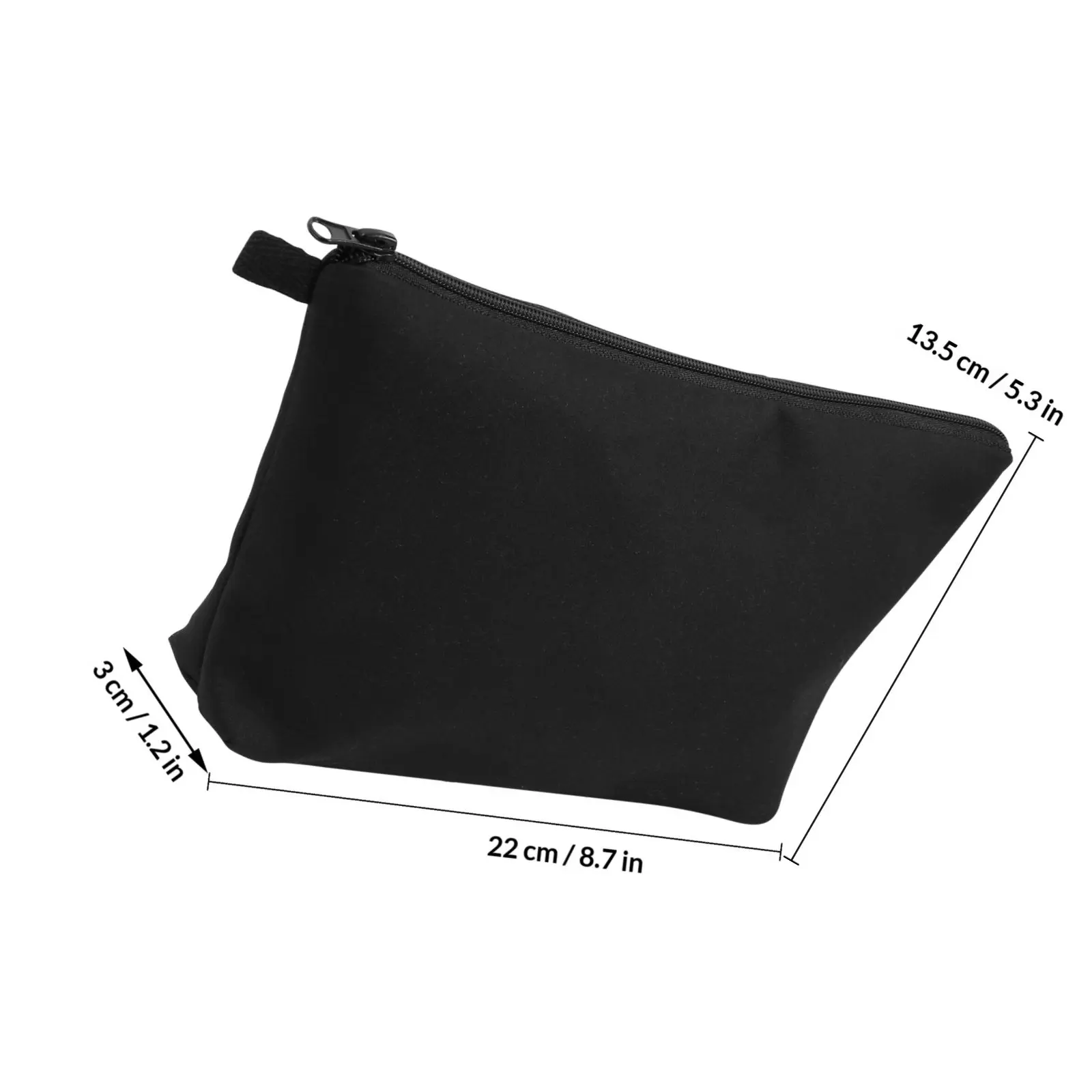 Bag Travel Toiletry Black Purse Container Organizer Women Bags Pouch Handbag Polyester Durable Seams Large Capacity Gym
