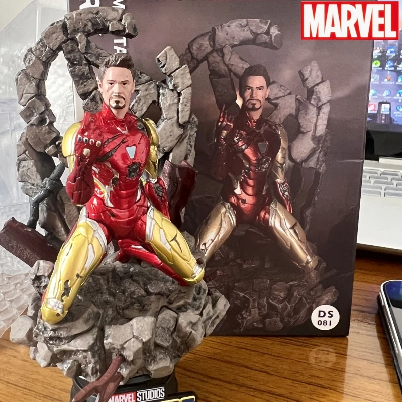 

Genuine Marvel Avengers Mk85 Iron Man Thor Loki Scene Decoration Handmade Peripheral Collection Birthday Gift Desktop Decoration