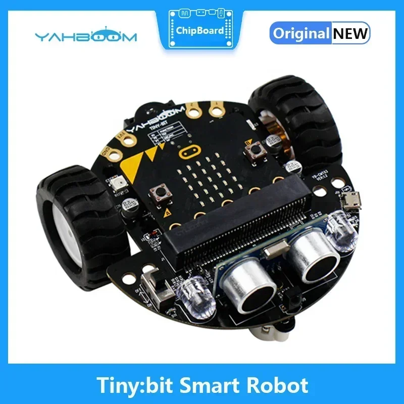 Yahboom Car kit BBC Micro:bit V2 Stem Educational Coding Robot For Learning Programming