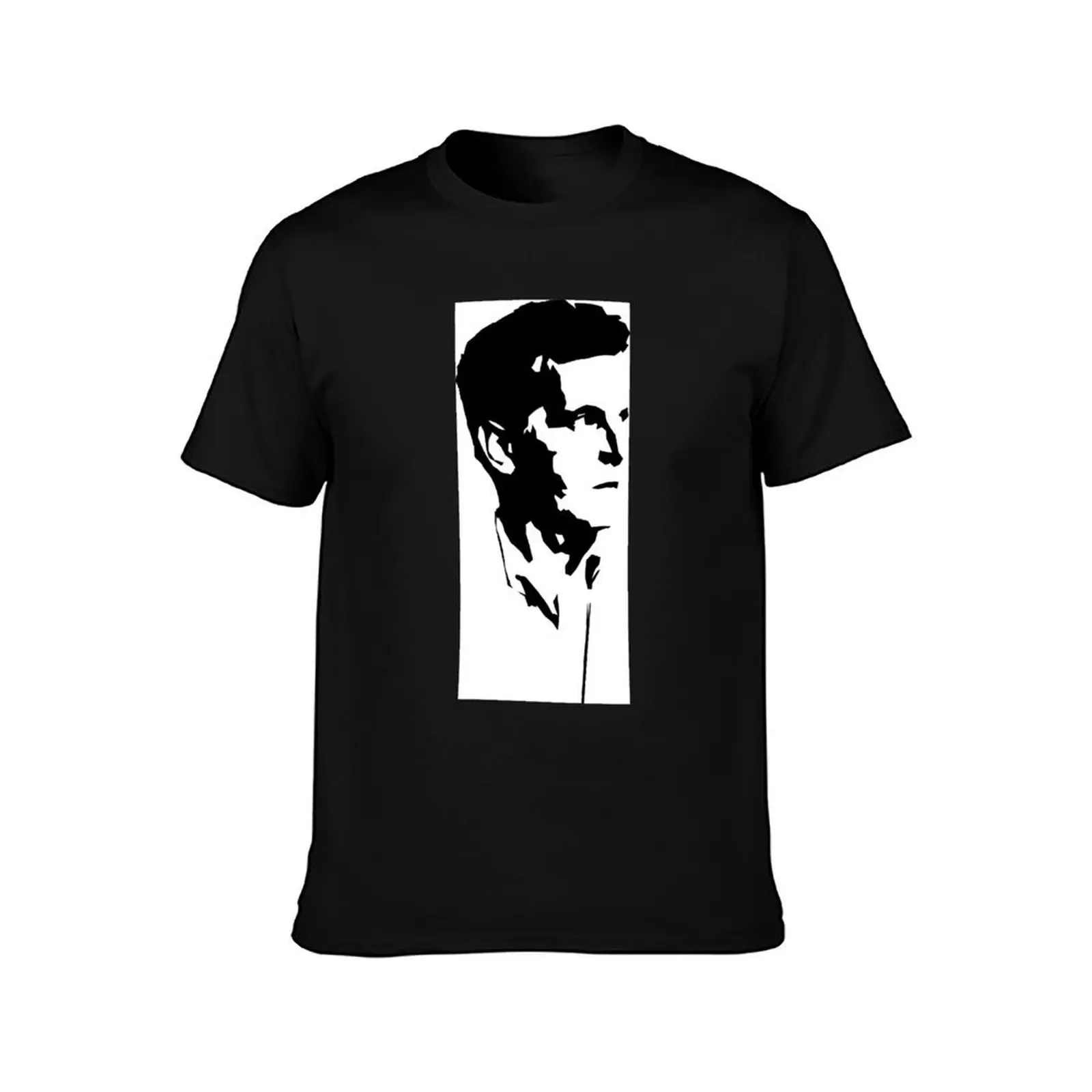 Ludwig Wittgenstein T-Shirt Summer Casual Cotton Tee Oversized Streetwear Tops Vintage Graphic Print Loose Fit Short Sleeve