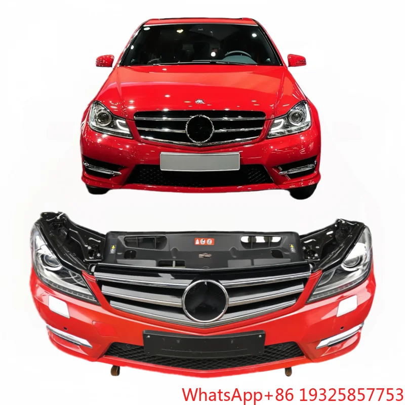 For C-Class W204 New Body Kit Components Include Radiator and Car Bumper  Bumper