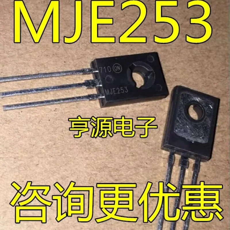 5 Pairs (5pcs MJE253 + 5pcs MJE243 ) TO126 MJE253G MJE243G TO-126