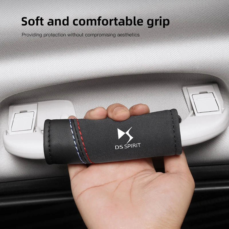 2Pcs Car Suede Leat…