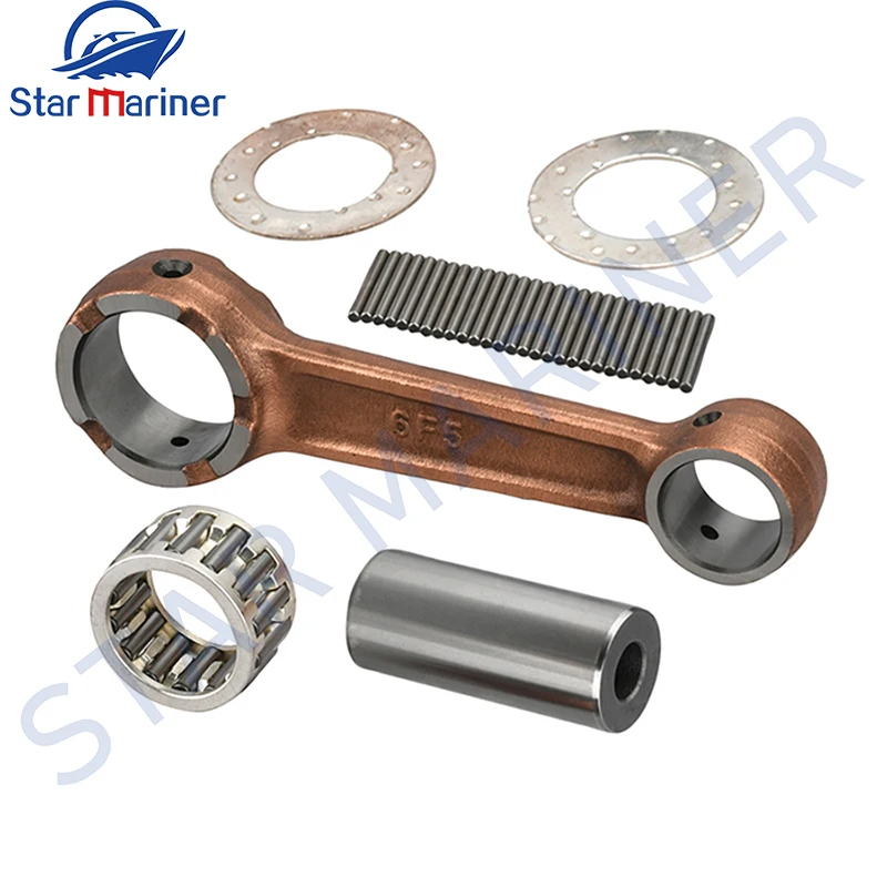 

6F5-11650 Connecting Rod Kit For Yamaha Boat Engine 2 stroke 40HP 6F5-11650 6F6-11650-00-00 Accessories Replaces Aftermarket