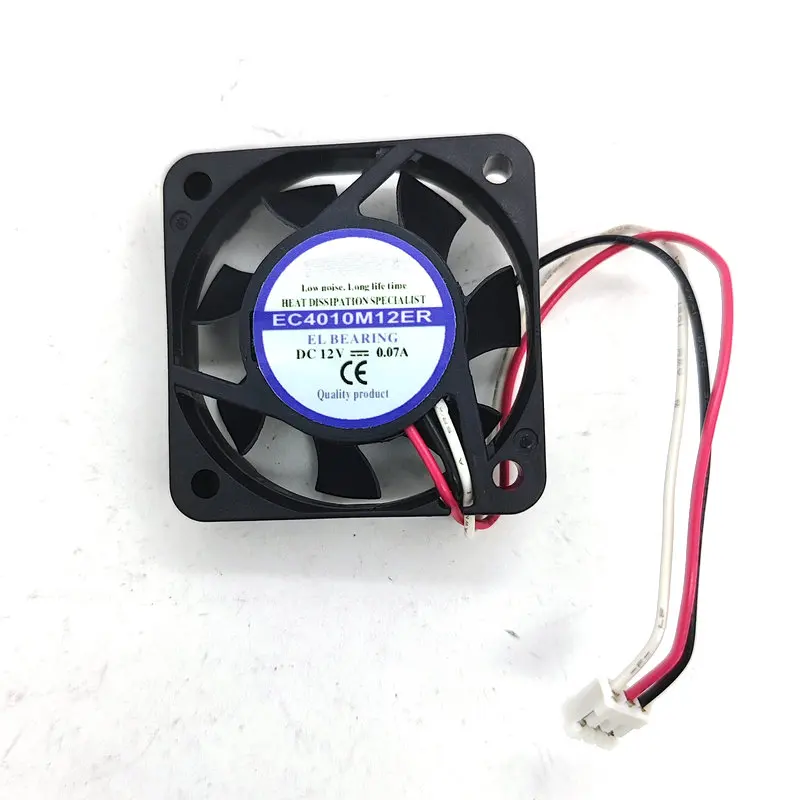 

EC4010M12ER DC 12V 0.07A 40x40x10mm 3Lines Server Cooling Fan 40*40*10MM