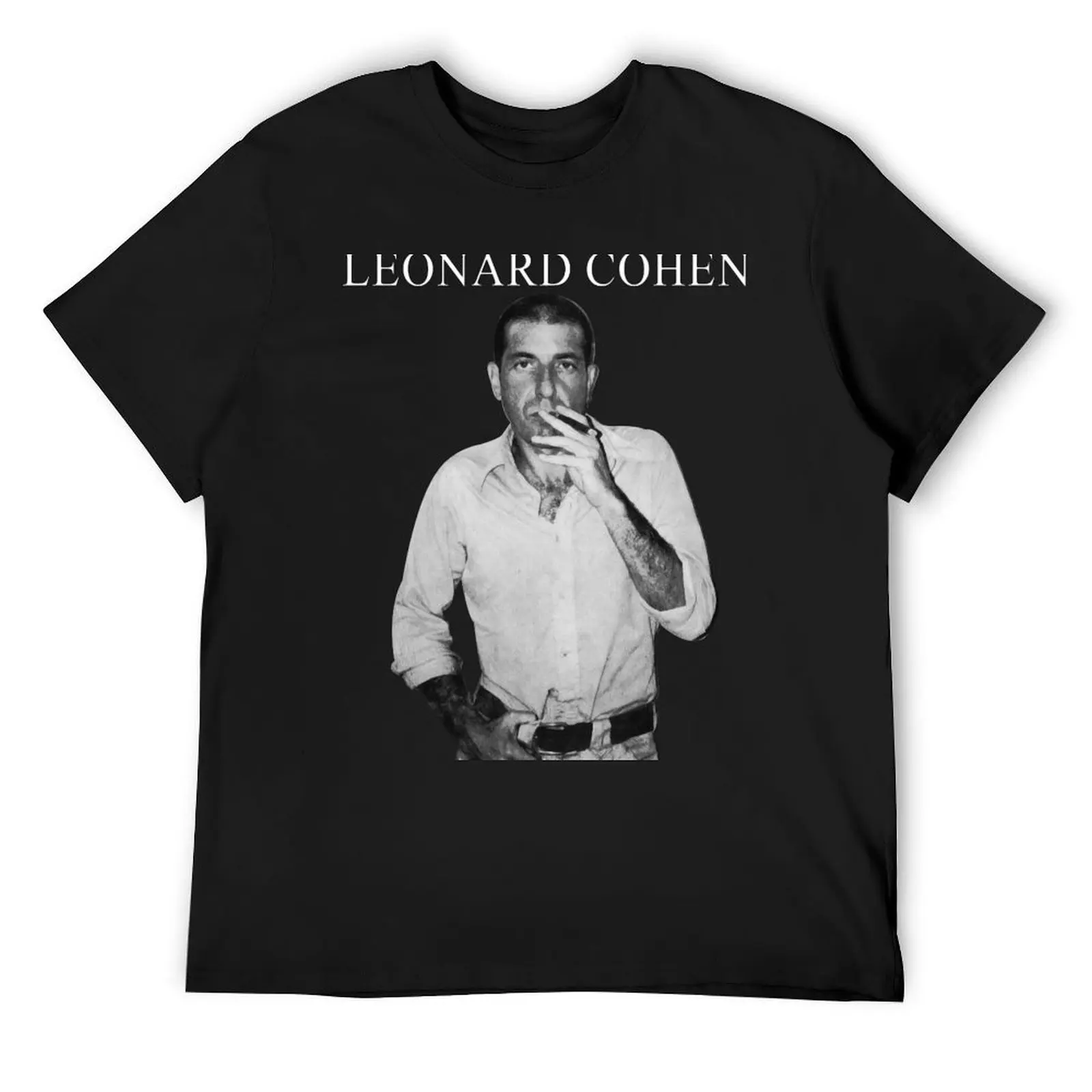 

Leonard Cohen Smoking Never Die T-Shirt shirts graphic tees cheap stuff boys whites men tshirt