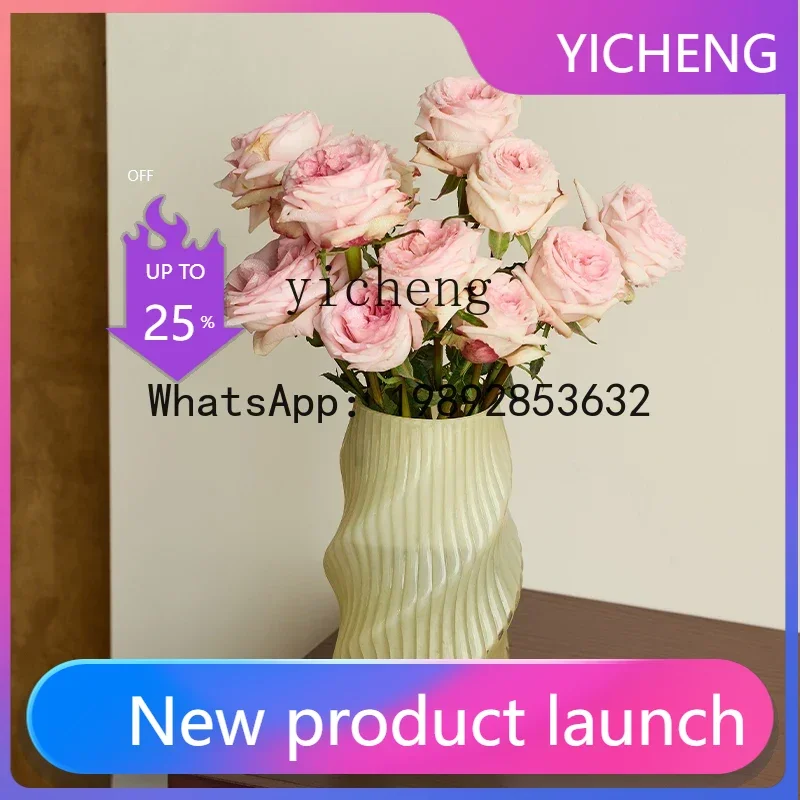 X2  vase medieval color material dining table hydroponics simple decoration French water raising fairy garden