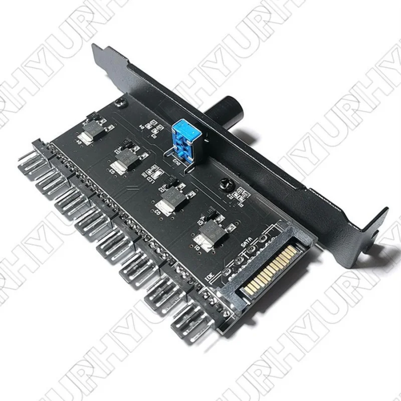 Z Cooling Fan Speed Regulator Controller SATA For PC Computer Water Cooling System