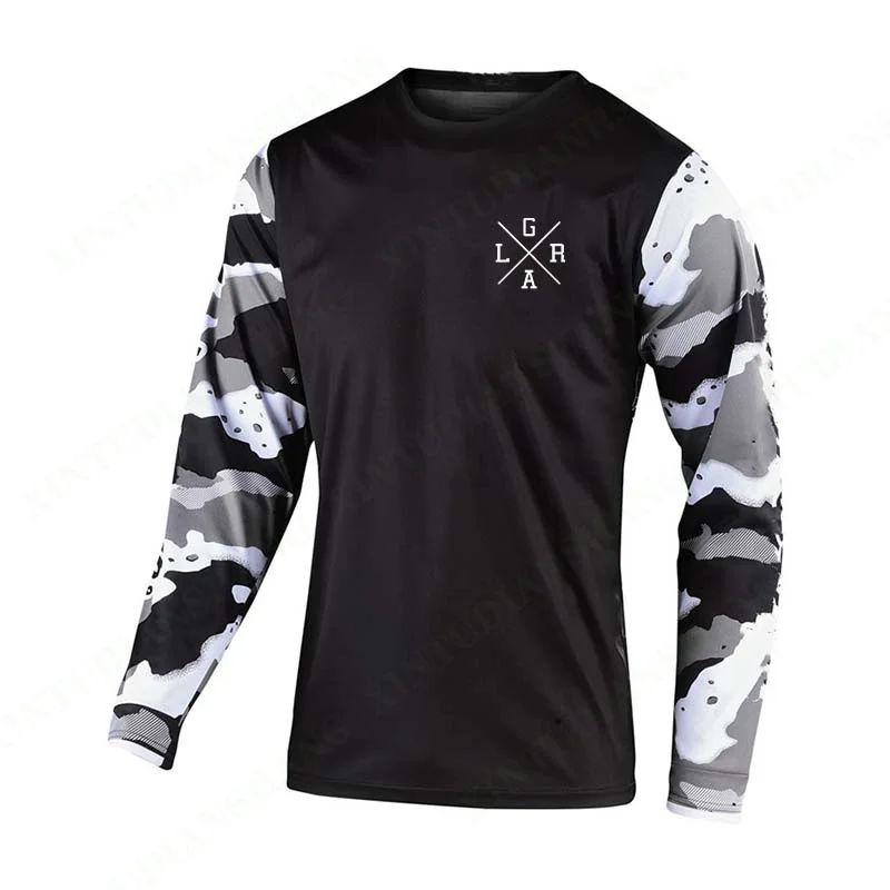 2023 All-new dirt bike Long sleeve Jersey Mountain bike MTB Loose rider shirt DH motorcycle downhill sportswear