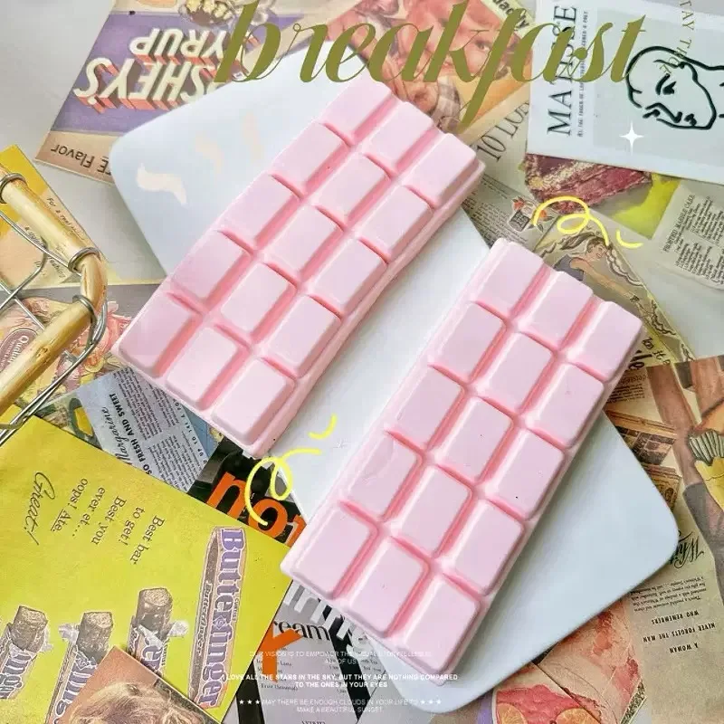 Squishy Simulated Chocolate Squeeze Toy PU Soft and Slow Rebound Fidget Toys Stress Relief Toy Sensory Squeeze Toys for Adults