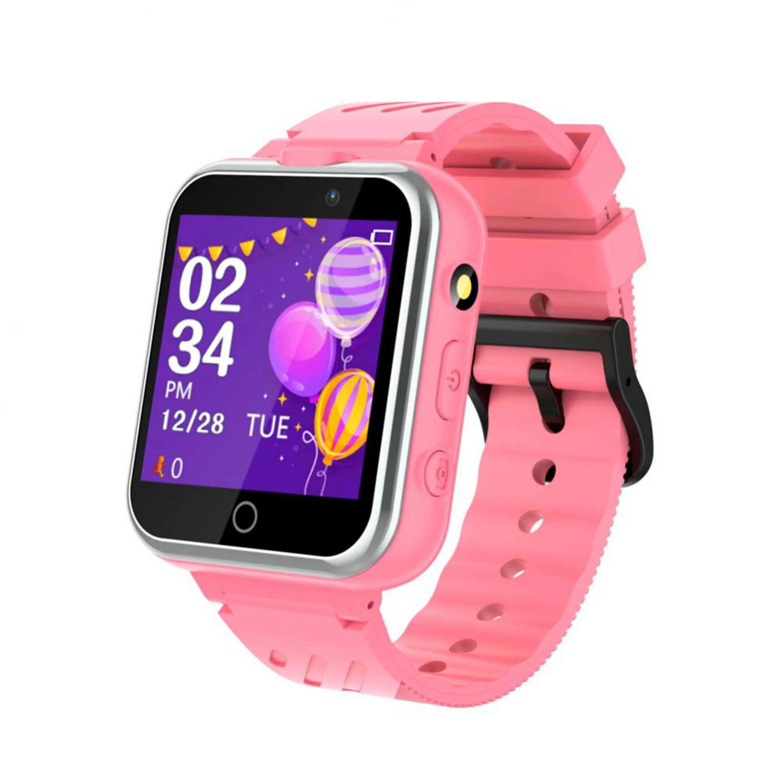 Children Watch Student Large Touching Screen Alarm Clock 24 Games Music Player Electronic Watch For Girls Sports Smartwatch