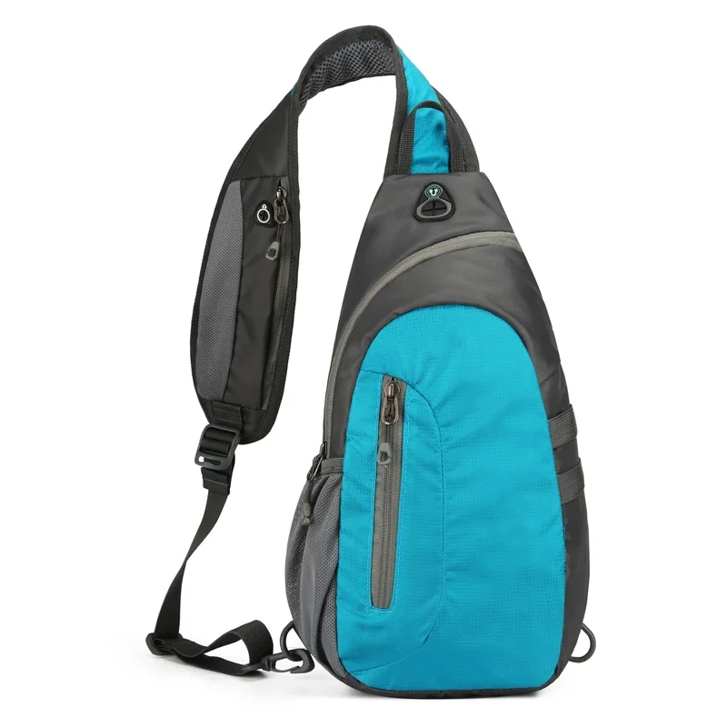 

New Fashion Nylon Men Designer Brands Cool Adjustable Straps Pures Chest Bags Crossbody With Large Pockets Handbags For Working