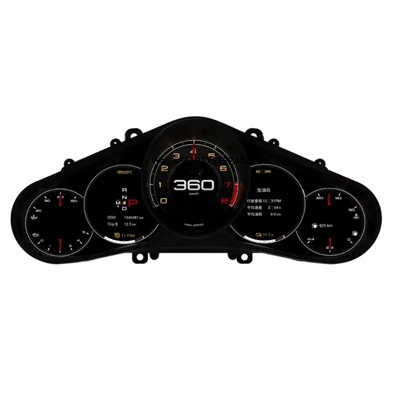 12.3inch Digital Cluster Dashboard Instrument Popular Style LCD Car Speedometer for 2017 PCM4.0