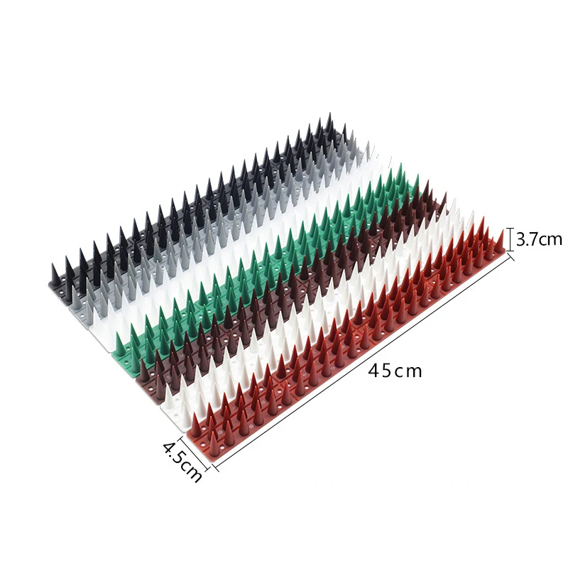 12PCS Bird Spikes Bird Deterrent, Anti Cat Climb Bird Fence Wall Spikes, Garden Fence Supplies, for Get Rid Of Pigeons And Scare