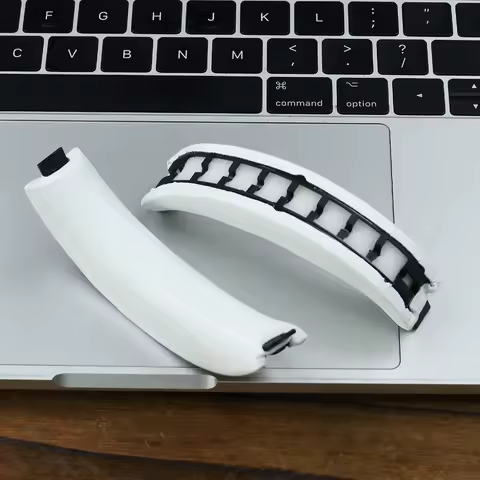 1Pair Replacement Headphone Ear Pads Cooling Gel Sponge Foam Headset Earmuff Protein Leather for Anker Soundcore Life Space Q45