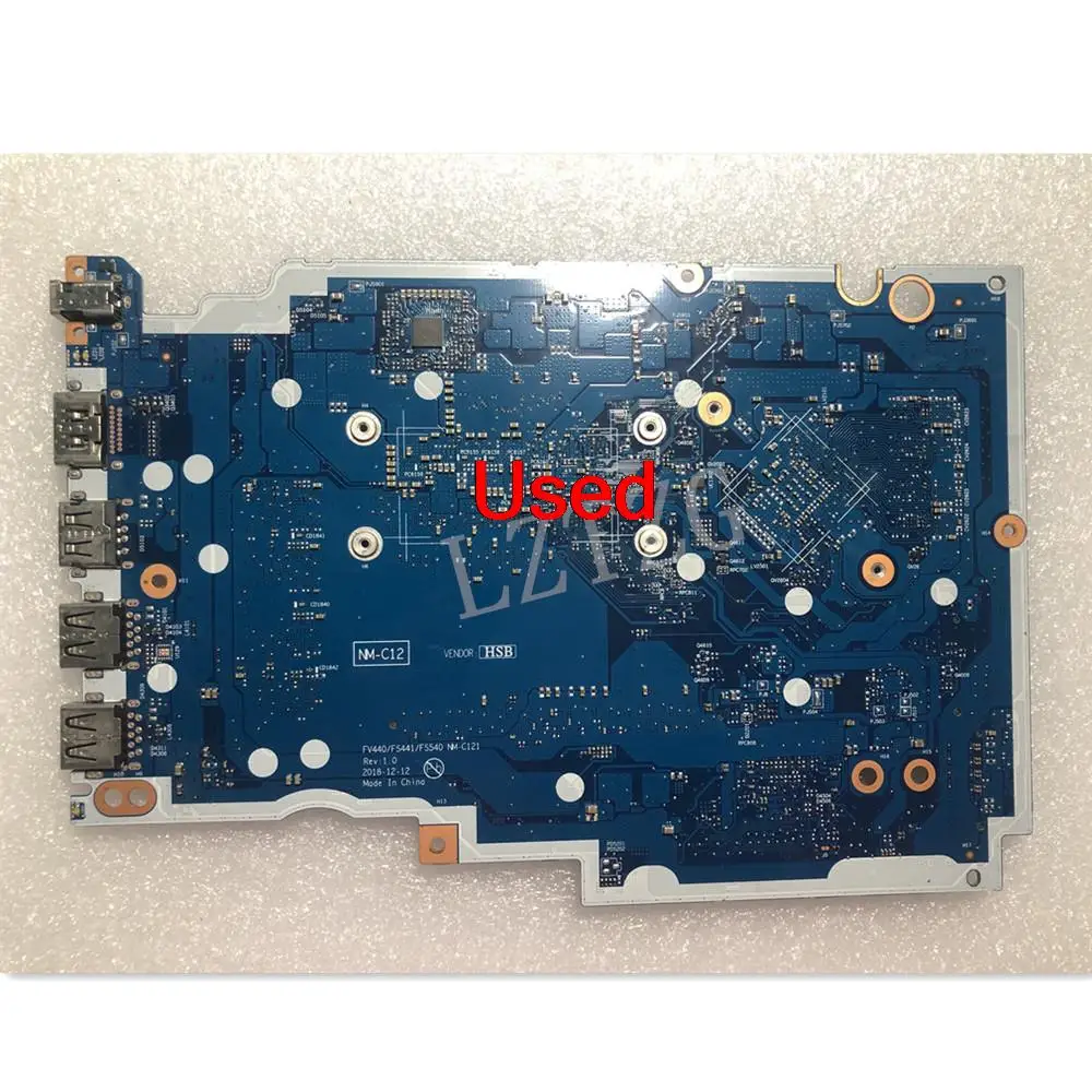 Imagem -02 - Usado para Lenovo Ideapad S14514iwl V14-iwl Laptop Motherboard Mainboard com Cpu I58265 Ram 4g Gpu Mx110 2g 5b20s41754