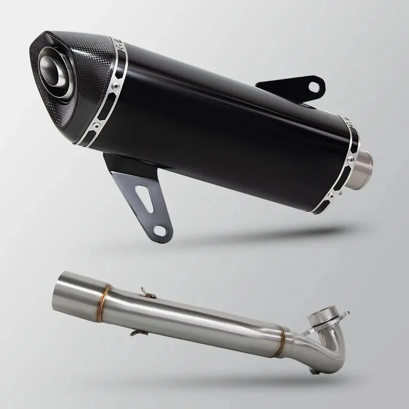 Wholesale Full Complete Exhaust System Header + Muffler Fit ZONTES 368G 368D 368M 368K 368E Maxi Scooter Mod Parts