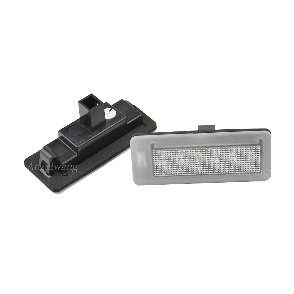LED Lamps For Fiat Doblo Pratico Opel Combo License Plate Lights 2PCS Number Plate Lamp For Ram ProMaster City