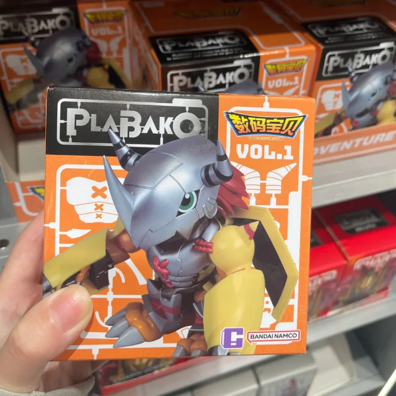 Genuine Qmsv Mini Plabako Digimon Adventure Blind Box 2026 Vol.2