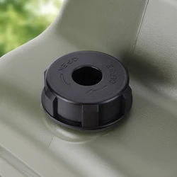 Electric Water Pump Adapter Universal Portable Water Dispenser Adapter Camping Water Bucket Cap for Outdoor Water Tank